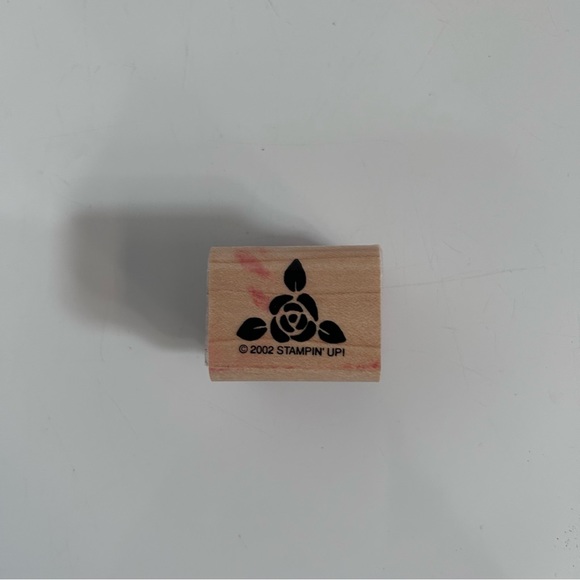 Stampin’ up! 2002 4 pc wood stamps - HEARTS & ROSES - Picture 9 of 10